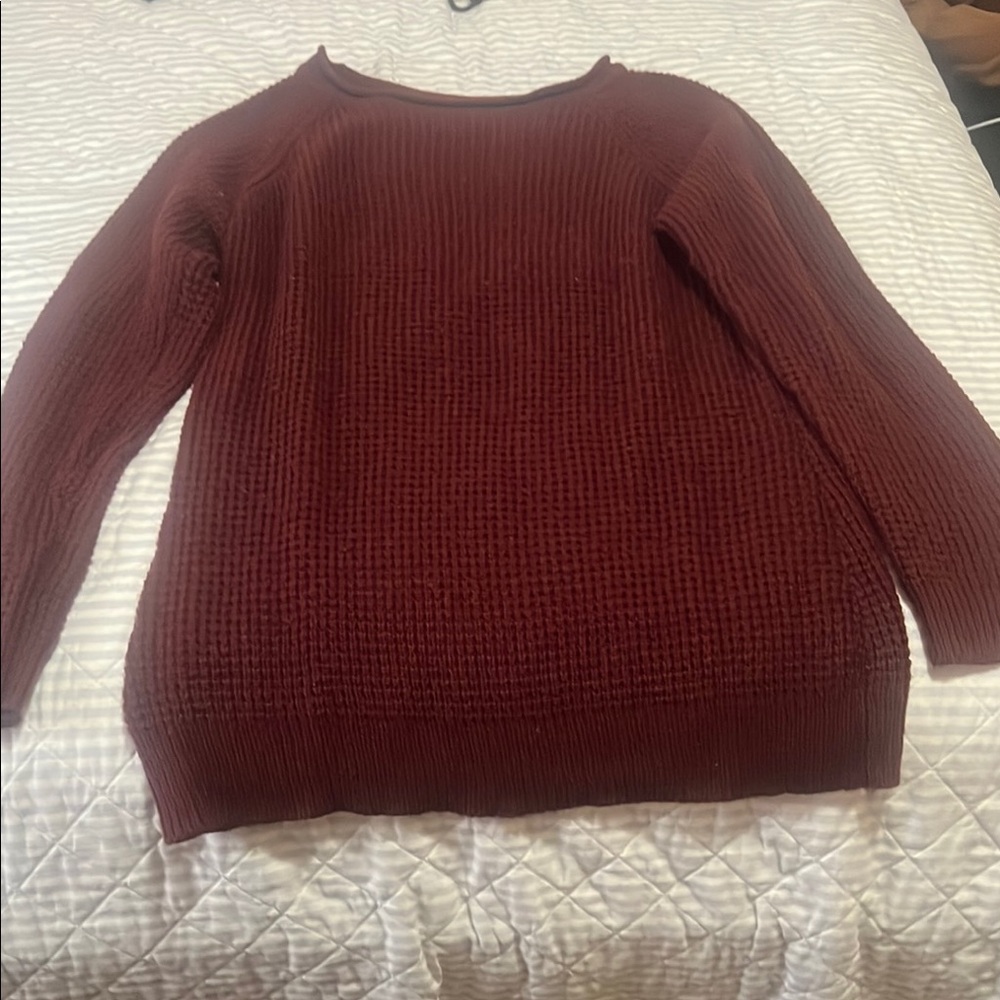 Women's Burgundy Sweater